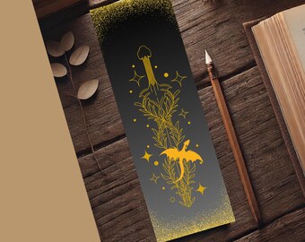 5 dragon bookmark png, printable bookmark, romantasy bookmark, book accessories, fantasy book lover digital bookmark, dark romance bookmarks