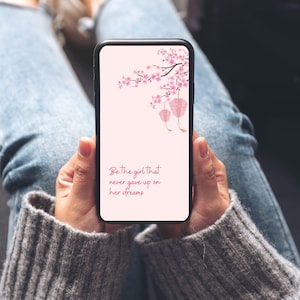Set of 5 cherry iPhone wallpaper y2k instant download background pink phone wallpaper coquette lock screen inspirational iPhone wallpaper
