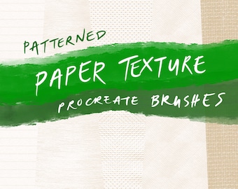 Dark Shades Paper Texture Seamless Procreate Brushes - Etsy