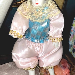 Vintage Pierrot Doll