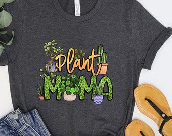 Plant Mama Shirt, Mom Shirt, Mothers Day Shirt, Floral Mama Shirt, Mom Gift, Birthday Gift for Her