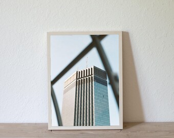 Minneapolis IDS Tower Film Print, Minnesota Cityscape Photography