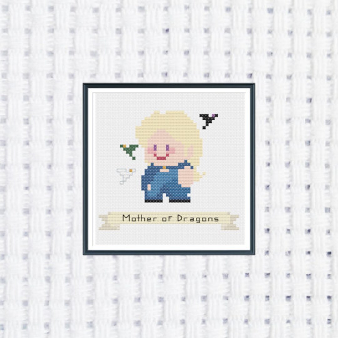 Daenerys Targaryen Game of Thrones Cross Stitch Pattern Etsy Canada