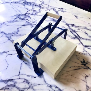 A3 Lino Cut Printing, Blue, Relief Printing, Lino, Printing Machine, Press Machine, Linoleum Printing, Portable, Letterpress, Duckpresse