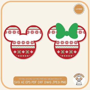 Christmas Sweater SVG PNG files Christmas Ornament file Christmas Decor Clip Art Christmas  Character Christmas Friends Holiday Season Xmas