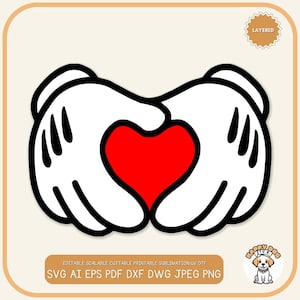 Magic Hands SVG PNG file Love Heart files Valentine file Disney Love Clip Art Love Couple Clipart T shirt Mouse Love svg Disney Couple svg