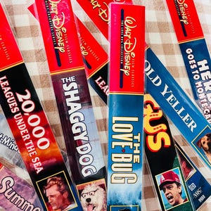 Classic Movie,  VHS Bookmark, Vintage Movie Lover, Bookworm Gift, Nostalgic, Retro Charm