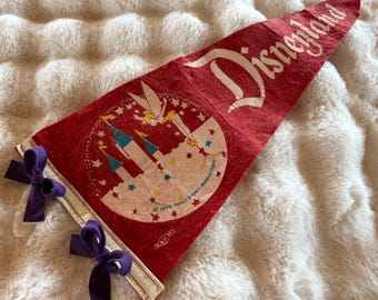 1955 Disneyland Souvenir Banner