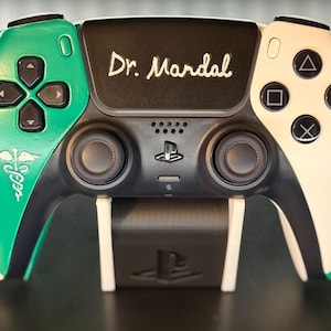 Aangepaste lasergegraveerde PlayStation 5-controller | Gepersonaliseerd gamercadeau | Op bestelling gemaakt