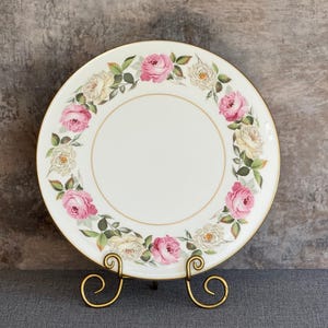 Vintage 1983 Royal Worcester &#39;Elgar&#39; Cake Plate | Royal Garden Fine Bone China Serving Platter