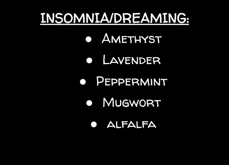 Clear Spell Bag: Insomnia/Dream Aid image 4