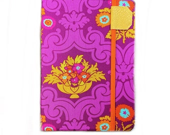 Kindle Paperwhite cover - Violet Baroque, fits newest 2021 paperwhites, hardcover eReader case, purple damask floral bold