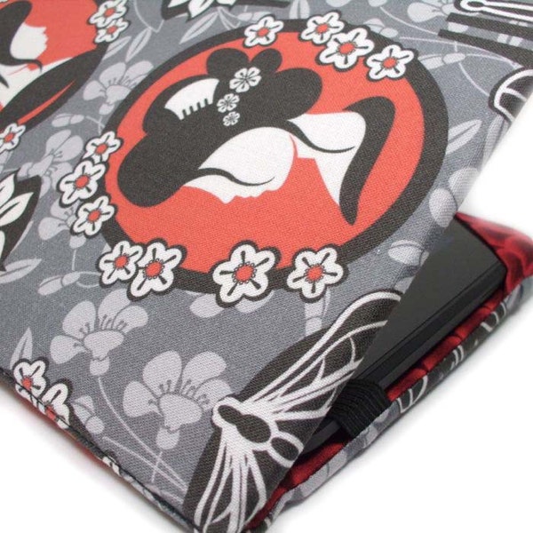 Kindle Fire HD or HDX 7" cover - Geisha Cameo kindle eReader case - hardcover iPad Mini case - Kindle Paperwhite Touch Keyboard