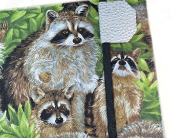Kindle Paperwhite cover - Trash Panda-monium, fits newest 2021 paperwhites, hardcover eReader case, raccoons woodland meadow trash pandas