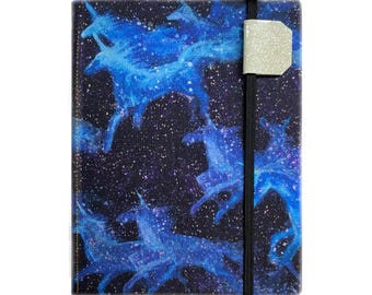 Kindle Cover, Unicorn Galaxy, Paperwhite, Kobo Clara Colour bw 2e, K3, hardcover eReader case