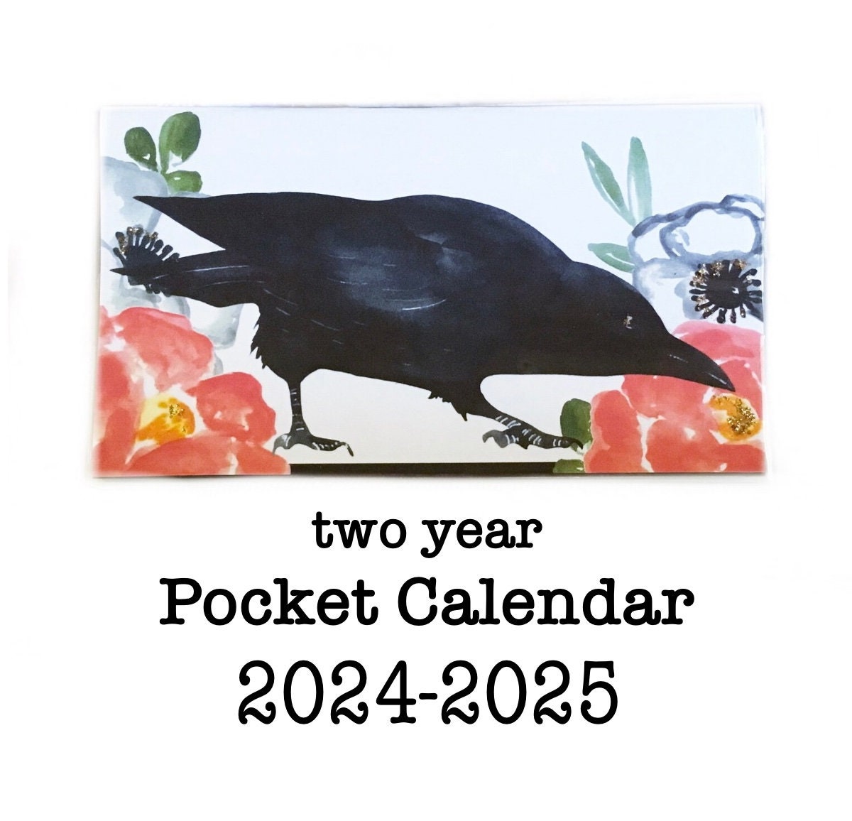 Agenda Card Holder A6 A7 2022 To 2025 Calendar Cover Two Sizes