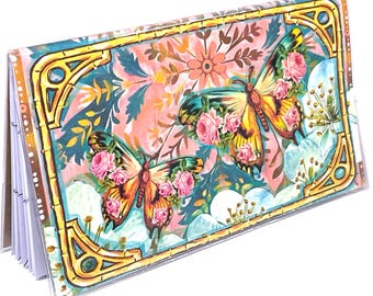 2026-2027 Pocket Calendar – Chinoiserie Butterflies, Monthly Planner, mini calendar, teacher appreciation, gift for her