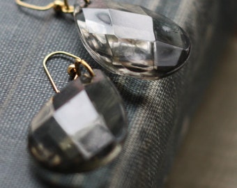 Vintage Chandelier Drop Crystal Earrings