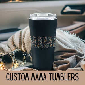 Mama Flower Tumbler 20oz Wasserflasche für Mütter