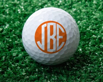 Personalized Monogram Golf Balls Gifts for Men and Women