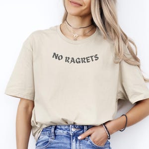 No Ragrets T Shirt - Etsy Australia