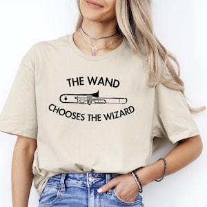 Funny Trombone Shirt Crewneck Tee Trombone Player Gift Classical Music TShirt Bandmate Gift Musician T-Shirt High School Band Teacher Gift