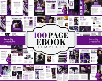 Ebook Design for Coaches | 100 Pages | Business & Life | Custom Canva