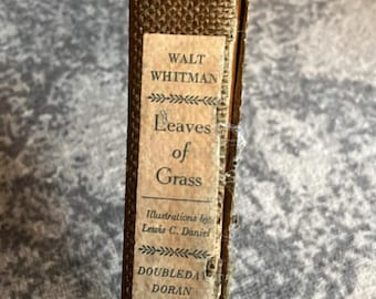 Walt Whitman Leaves of Grass Vintage