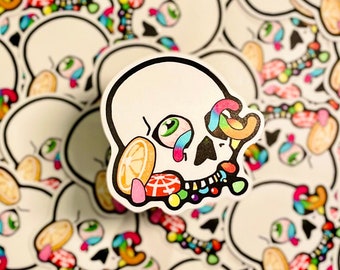 Gummi Skull | Vinyl Sticker