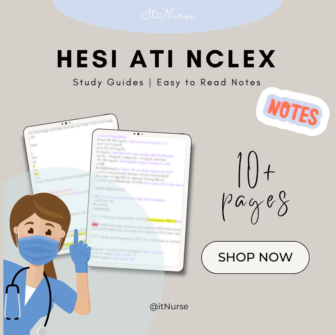 Hesi Nursing - Etsy hesi-nursing-etsy