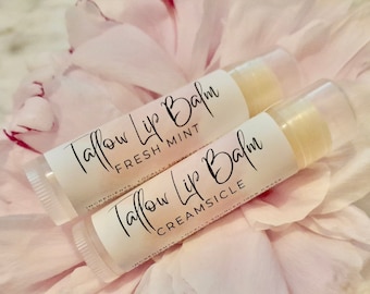 Tallow Lip Balm