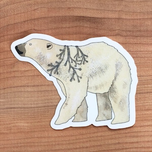 Polar Bear Vinyl Sticker