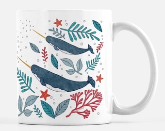 Narwhal Coffee Mug