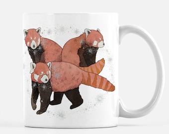 Taza de café Red Panda