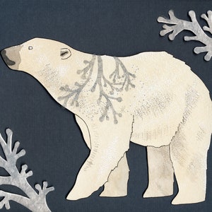 Majestic Polar Bear print