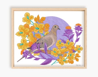 Mourning Dove Print, unframed