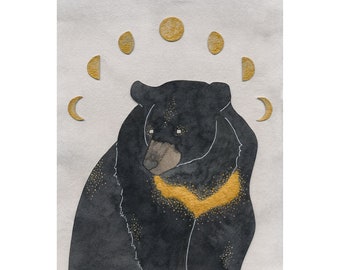 Moon Bear print