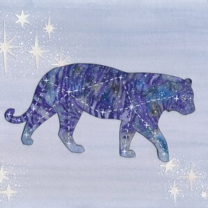 Tiger Constellation print image 2