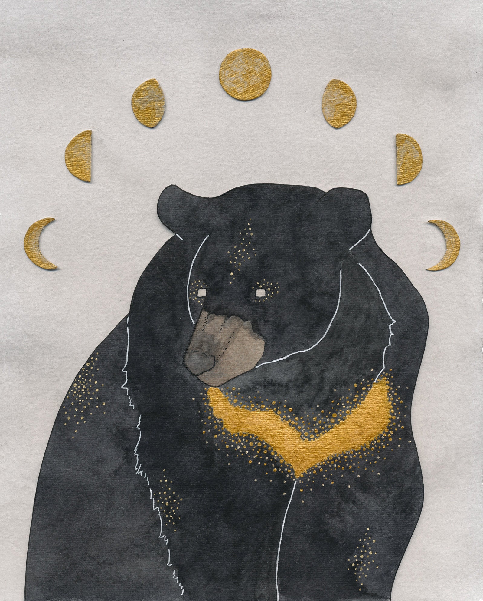 Polar Bear Print - Arctic Angel - Polar Bear Cub Angel Fine