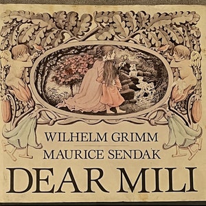 Vintage 1st Edition Dear Mili By Wilhelm Grimm Illustrated By Maurice Sendak 1988 80s 1st Ed Hardback with Dust Jacket ~ DJ