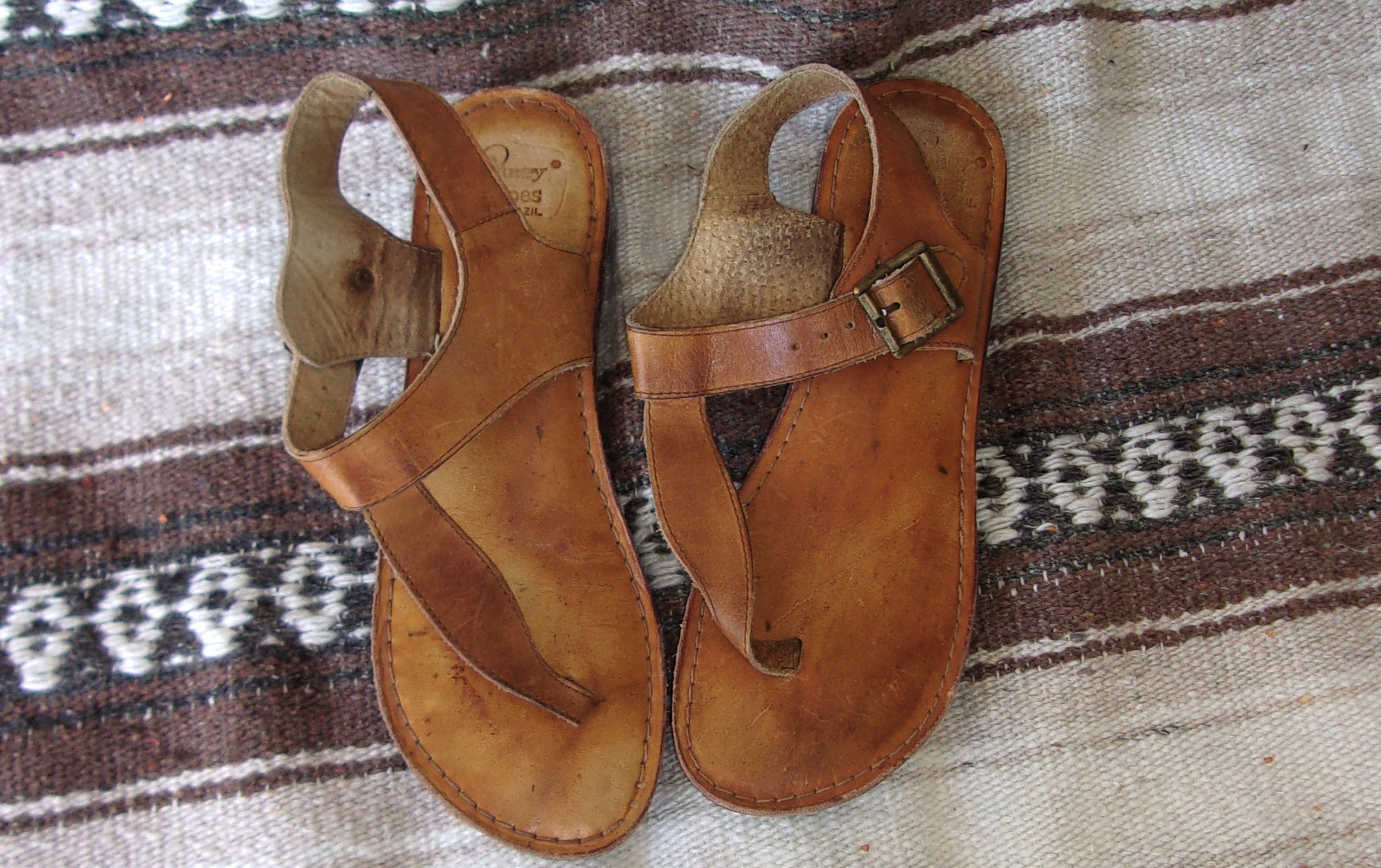 70s Vintage Caramel Leather Hippie Boho Shoes by Kinney 70s Vintage Caramel Leather Hippie Boho Shoes by Kinney