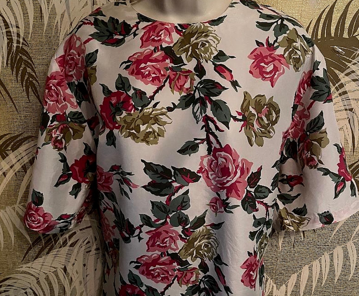【ファッション通販】 susuri BLOUSE PEONY SILK LINEN /2020SS今季 トップス