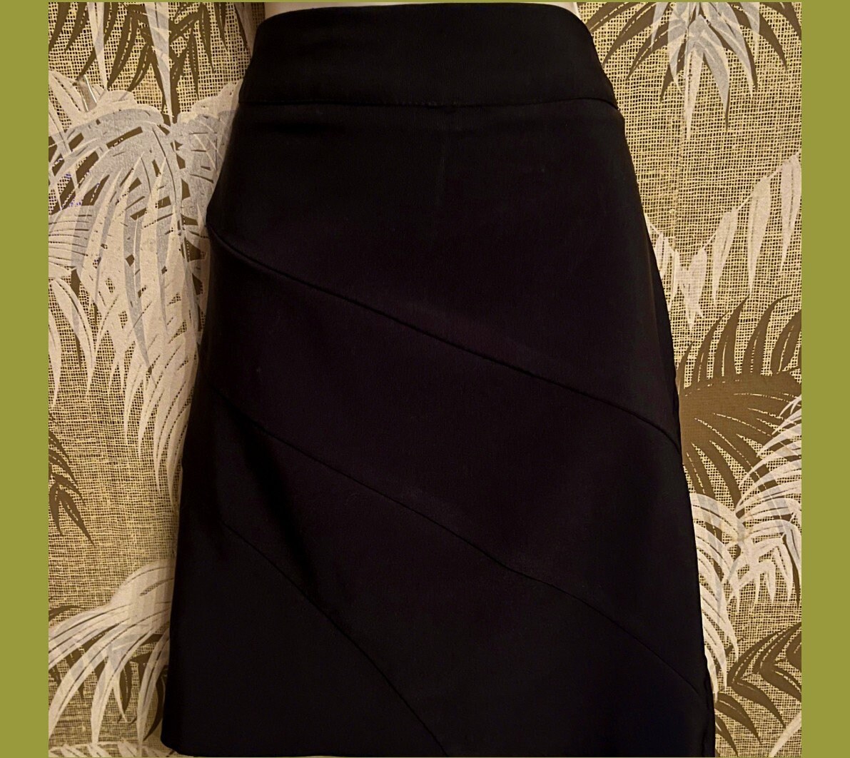 Pencil Skirt Punto Stradivarius Black Skirts Knee Length