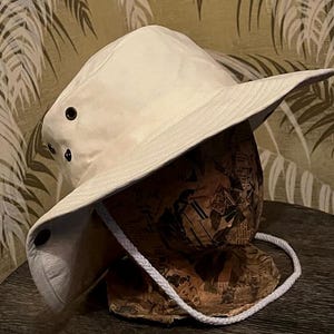 帽子 80s DEAD STOCK VINTAGE ITALY SAFARI HAT Vintage Safari Hats - Etsy