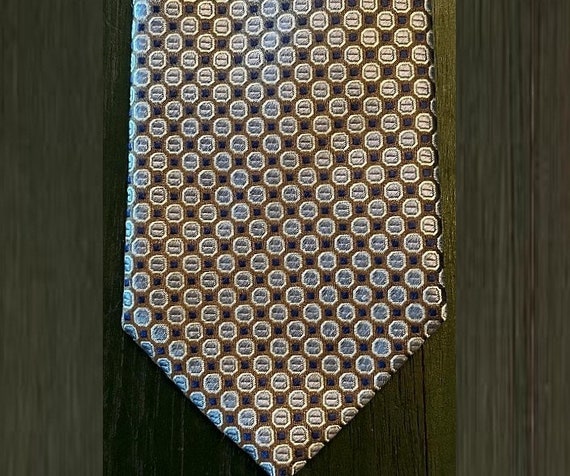 Hugo Boss Vintage Mens Silk Necktie Tie Made In I… - image 1