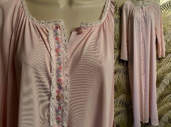 Vintage Sears Satin & Lace Dress Slip Size 36 Short Nylon Silky White