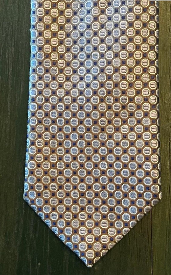 Hugo Boss Vintage Mens Silk Necktie Tie Made In I… - image 2