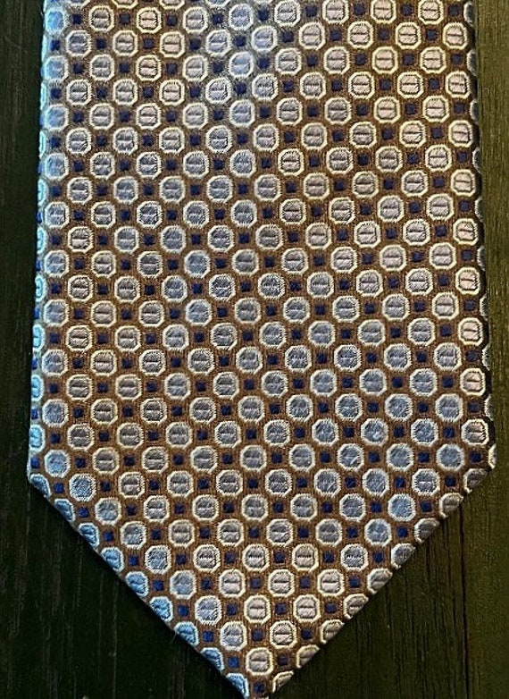 Hugo Boss Vintage Mens Silk Necktie Tie Made In I… - image 4