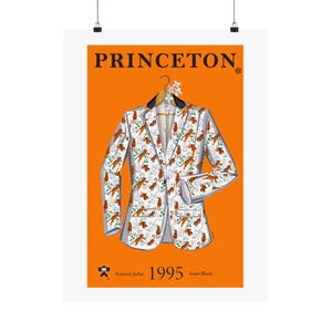 1995 Princeton Reunion Jacket with logo