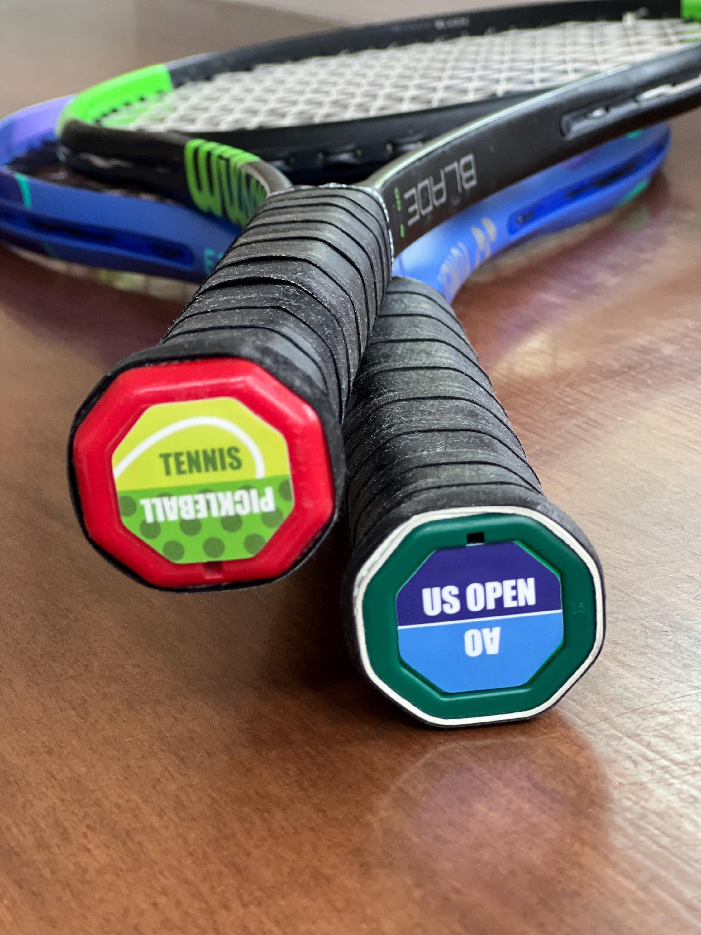 4u Sticker On Racket Tennis Racket Butts (toss Spinners) — 8 Stickers per Sheet! - Etsy